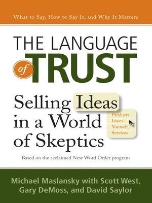 cover image of The Language of Trust